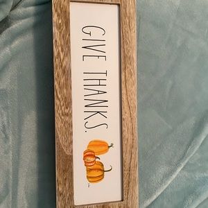 Rae Dunn wooden sign